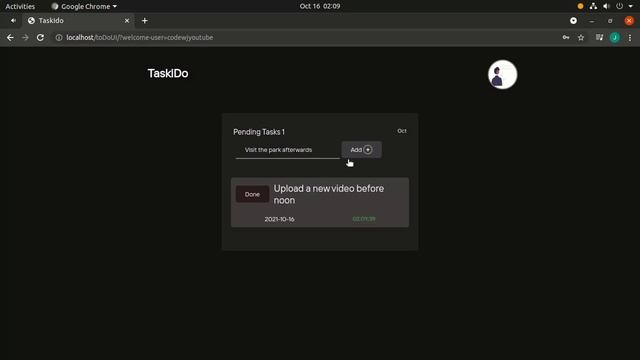 ToDo App In PHP and MYSQL demo with user authentication system | codewj смотреть онлайн