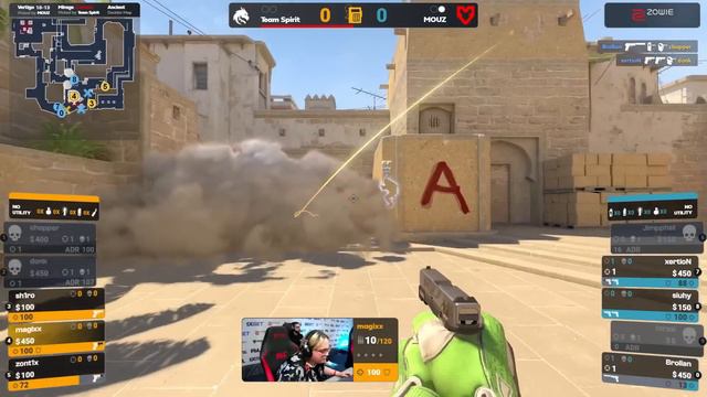 ROAD TO MAJOR! Spirit vs MOUZ - Highlights – PGL CS2 RMR EU 2 смотреть онлайн