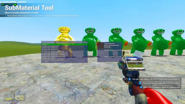 Garry's Mod - 3D NEXTBOT MINECRAFT VS Nextbot NIGHTMARE, POPPY PLAYTIME, GARTEN OF BANBAN, FNAF смотреть онлайн