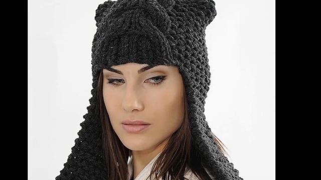 Вязаные шапки женские. Модные модели. Добавляйте в коллекцию#crochet#Yarn#knitting #handmade#hobby смотреть онлайн