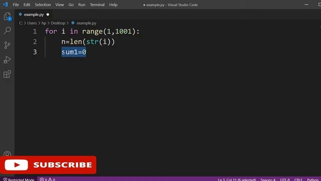 Python Program for armstrong numbers | Python Programming Practice For Interview смотреть онлайн