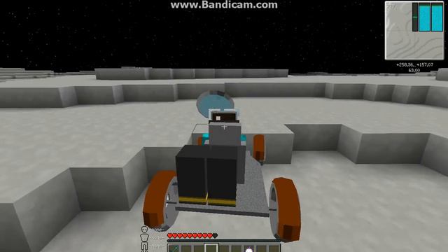 Полёт на луну в майнкрафте обзор мода смотреть онлайн