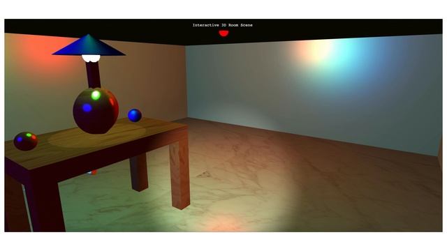 Interactive 3D Room Scene (Javascript & Python) смотреть онлайн