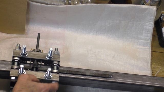 Изготовление стойки для дрели. Часть первая - каретка. смотреть онлайн