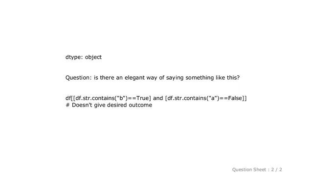 Pandas : Python Pandas: String Contains and Doesn't Contain смотреть онлайн