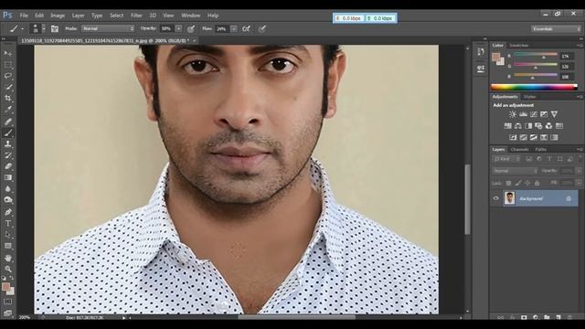 How To Create a Complete Passport Size Photo in Photoshop смотреть онлайн