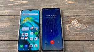 Two infinix Note 12pro 2023 incoming Call infinix X769F Android 11\12