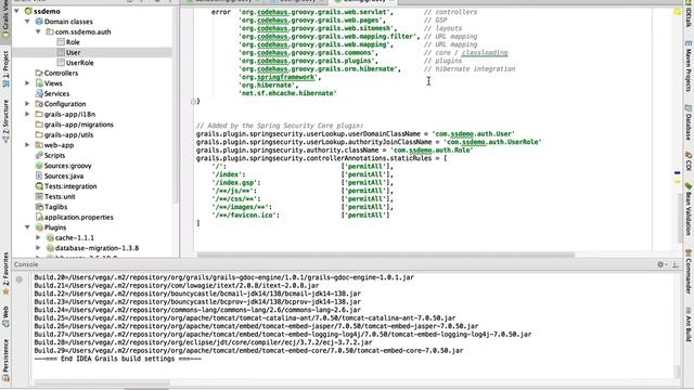Grails Plugins - Spring Security Core Intro Part 1 смотреть онлайн