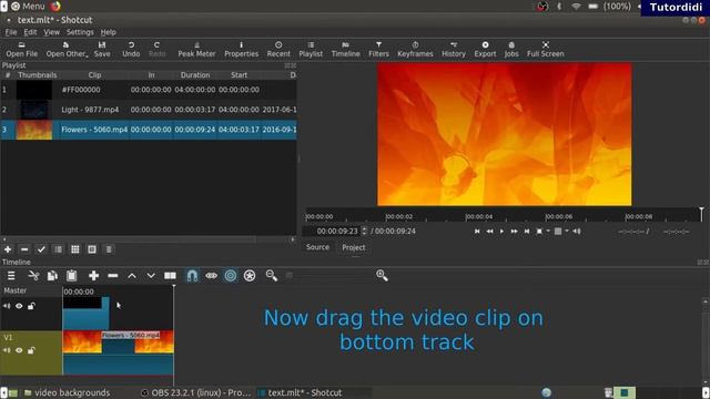 Video In Text | Shotcut Video Editor Tutorial #20 смотреть онлайн