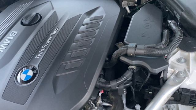 2018 BMW 540d XDrive Diesel Cold Start 26F And Idle