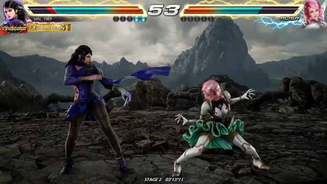 TEKKEN™7 Zafina Vs Alisa
