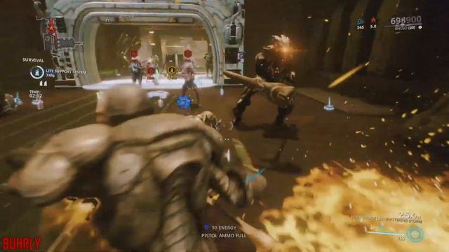 Warframe | My Last "WOLF of SATURN SIX Fight | W/ Only SLEDGE! W/ All WOLF Armor! Solo! (Subscribe) смотреть онлайн