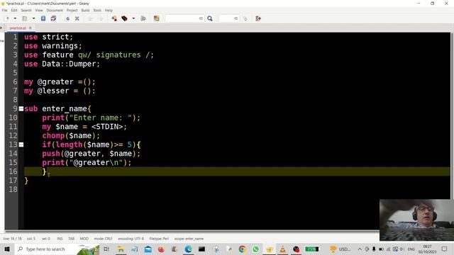 Perl Programming - Length & Perl Array Push Functions 2023 смотреть онлайн