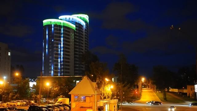 LED освещение ЖК "Репин-парк" смотреть онлайн