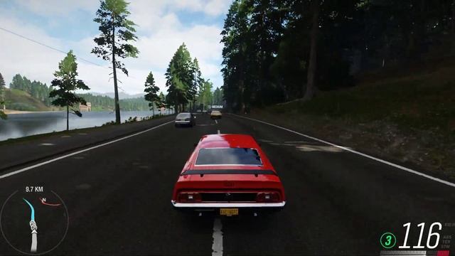 Forza Horizon 4 - TRAVELING Ford Mustang Mach 1 1971 (Logitech G29) (HD) [1080p 60fps] смотреть онлайн