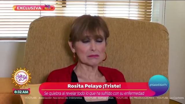 Rosita Pelayo sufre fuertes dolores a causa de la artritis | Sale el Sol смотреть онлайн