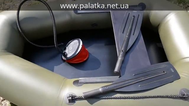 Одноместная гребная лодка МАЛЮТКА -1,75м смотреть онлайн