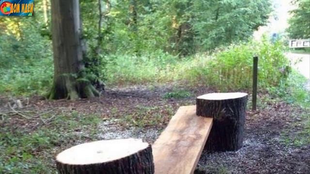 Садовая мебель своими руками / Идеи для дачи. смотреть онлайн