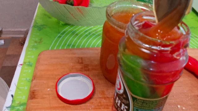 Вкуснейший и очень полезный маринованный острый перец. смотреть онлайн