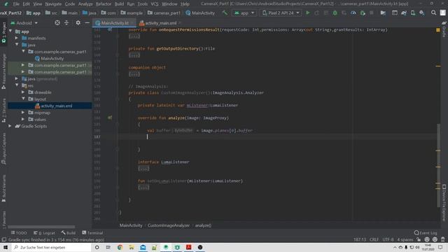 Android Tutorial - CameraX - 2020 - Part2: ImageAnalysis (Kotlin) - German смотреть онлайн