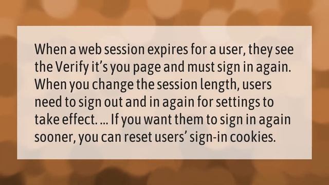 What happens when a session expires? смотреть онлайн