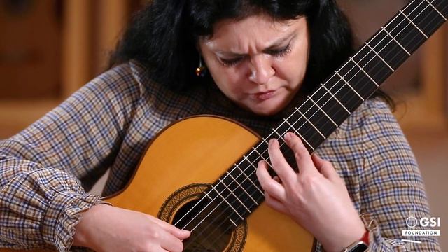 Irina Kulikova plays Agustín Barrios Mangorés LA CATEDRAL: Preludio Saudade on a Jose Ramirez