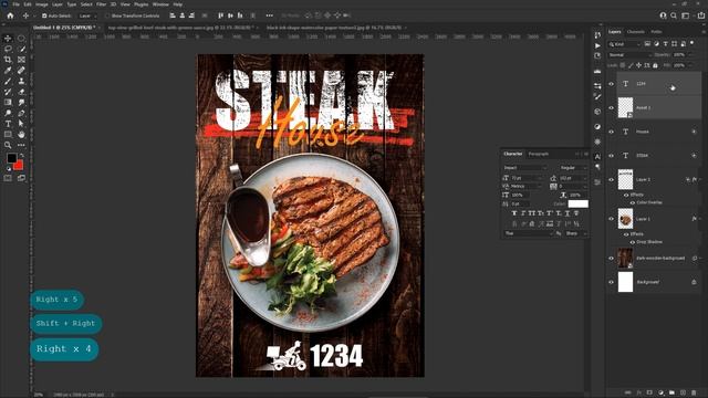 Flyer Design in Adobe Photoshop CC | Graphic Tutorials смотреть онлайн