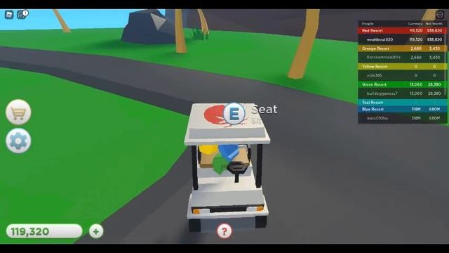 golf car glitch in roblox (tropical resort tycoon) смотреть онлайн