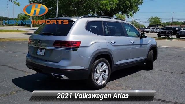 Used 2021 Volkswagen Atlas 3.6L V6 SE w/Technology, Raleigh, NC 3015822 смотреть онлайн