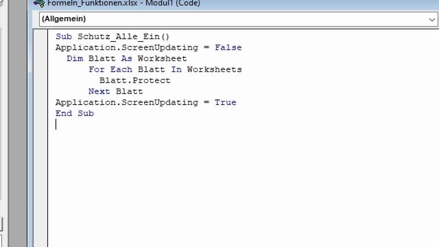 Excel-VBA: So mühelos schützt Du gleichzeitig mehrere Tabellenblätter mit einem Mausklick! смотреть онлайн