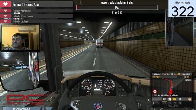?[LIVE#1] Convoi Cu Abonatii - Euro Truck Simulator 2 | #Giveaway din 5 in 5 Subs. смотреть онлайн
