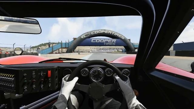 Ford GT40 MK4, Laguna Seca, Assetto Corsa, TV cam + onboard смотреть онлайн