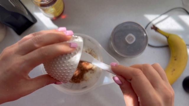 Смузи «Пряный мокачино»на сухом растительном молоке смотреть онлайн