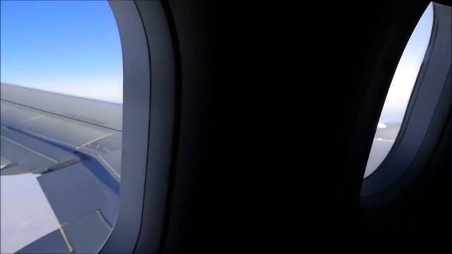 Полёт в Дубай на Airbus A321 Air Astana. смотреть онлайн