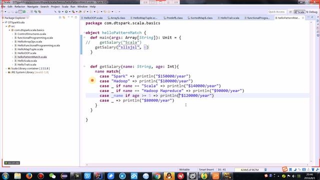 王家林大数据Spark视频之Scala实战第13课Scala模式匹配实战和Spark源码鉴赏 смотреть онлайн
