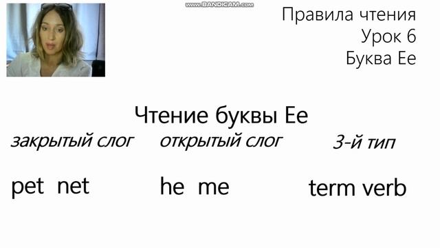 УРОК 6 / УЧИМСЯ ЧИТАТЬ/ АНГЛИЙСКИЙ С НУЛЯ смотреть онлайн