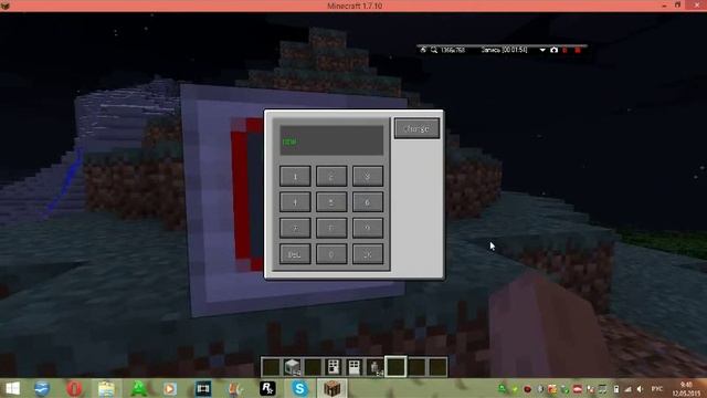 обзор мода Minecraft №1 кодовые двери смотреть онлайн