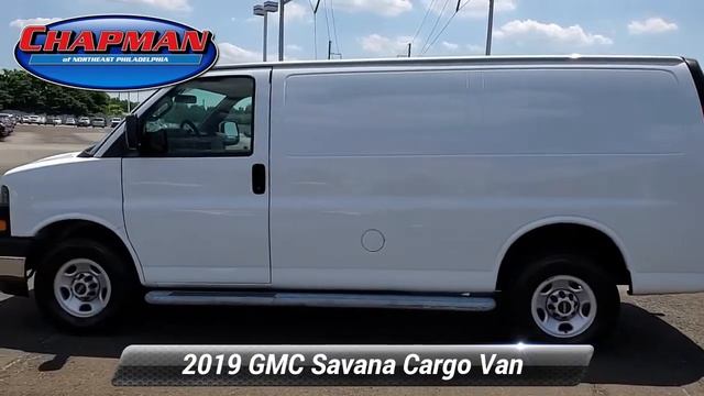 Used 2019 GMC Savana Cargo Van Work Van, Philadelphia, PA APF5596 смотреть онлайн