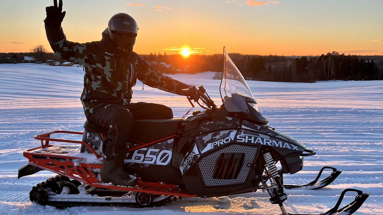 Новые доступные снегоходы Sharmax, линейка 2022! SN-240, SN-400, SN-650 смотреть онлайн