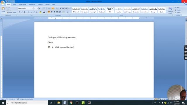 Saving By Password
