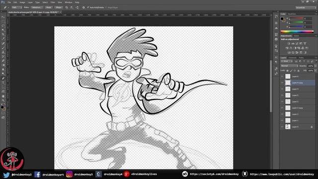 BITE SIZE STATIC SHOCK fail?- speed drawing | DROIDMONKEY смотреть онлайн