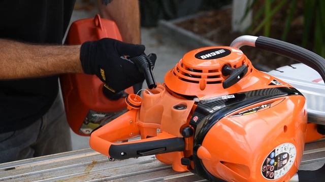 ECHO CSG-7410ES professional cutting saw review for hardscapers. смотреть онлайн