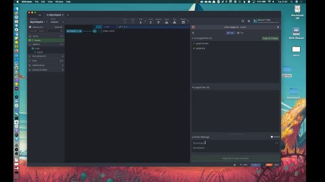 Unity and git version control (github) смотреть онлайн