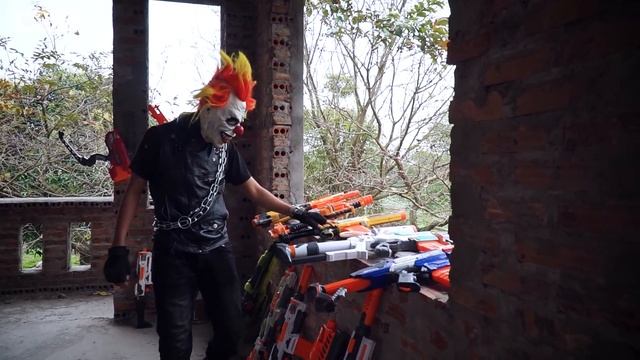Banana Nerf War : Squads Of Nerf Guns SEAL Girl Fight With Group Of High-Tech Nerf Guns Crime смотреть онлайн