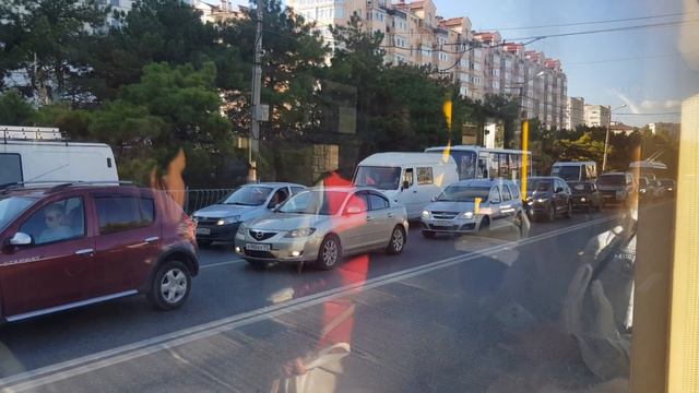 Севастопольский Троллейбус на Тролза 5265.02 Мегаполис 5 км.Бал.Шоссе-ул.Хрюкина 5 октября 2022г. смотреть онлайн