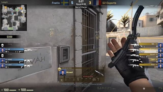 New Dust 2's First Professional Match! How it Played Out смотреть онлайн