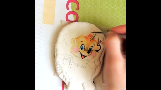 Роспись пряника. Рисуем милого ёжика на прянике? смотреть онлайн