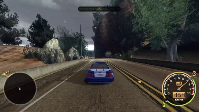 NFS Most Wanted - Palmont City Canyon - Knife's Edge смотреть онлайн
