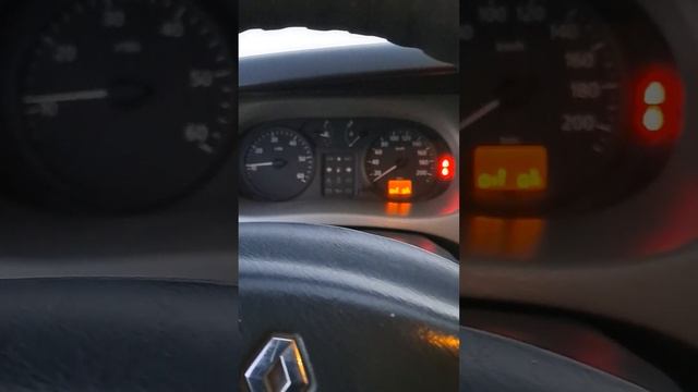 Renault Trafic 1.9 DCi 2002 Engine Cold Start @ -14°C