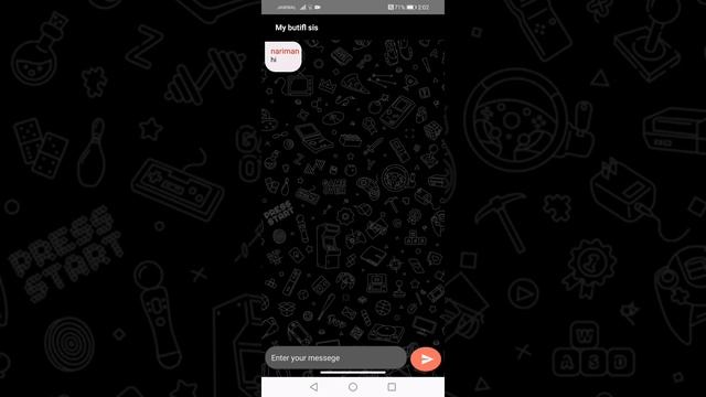 Chat app with socket in android studio. смотреть онлайн